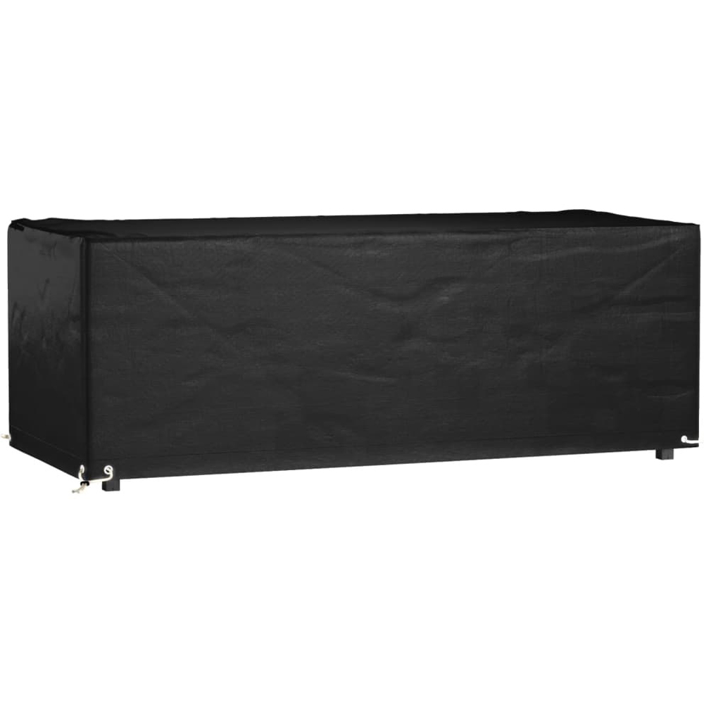 Walplus Rectangular Garden Furniture Cover with 8 Eyelets 65 x 82 x 192cm Image 1