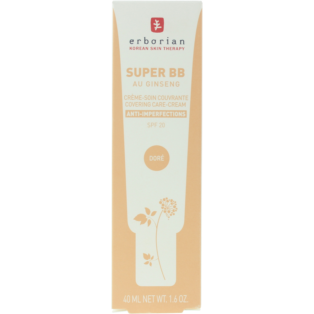 Erborian Super BB AU Ginseng Anti Imperfections Dore Covering Cream SPF20 40ml Image 3