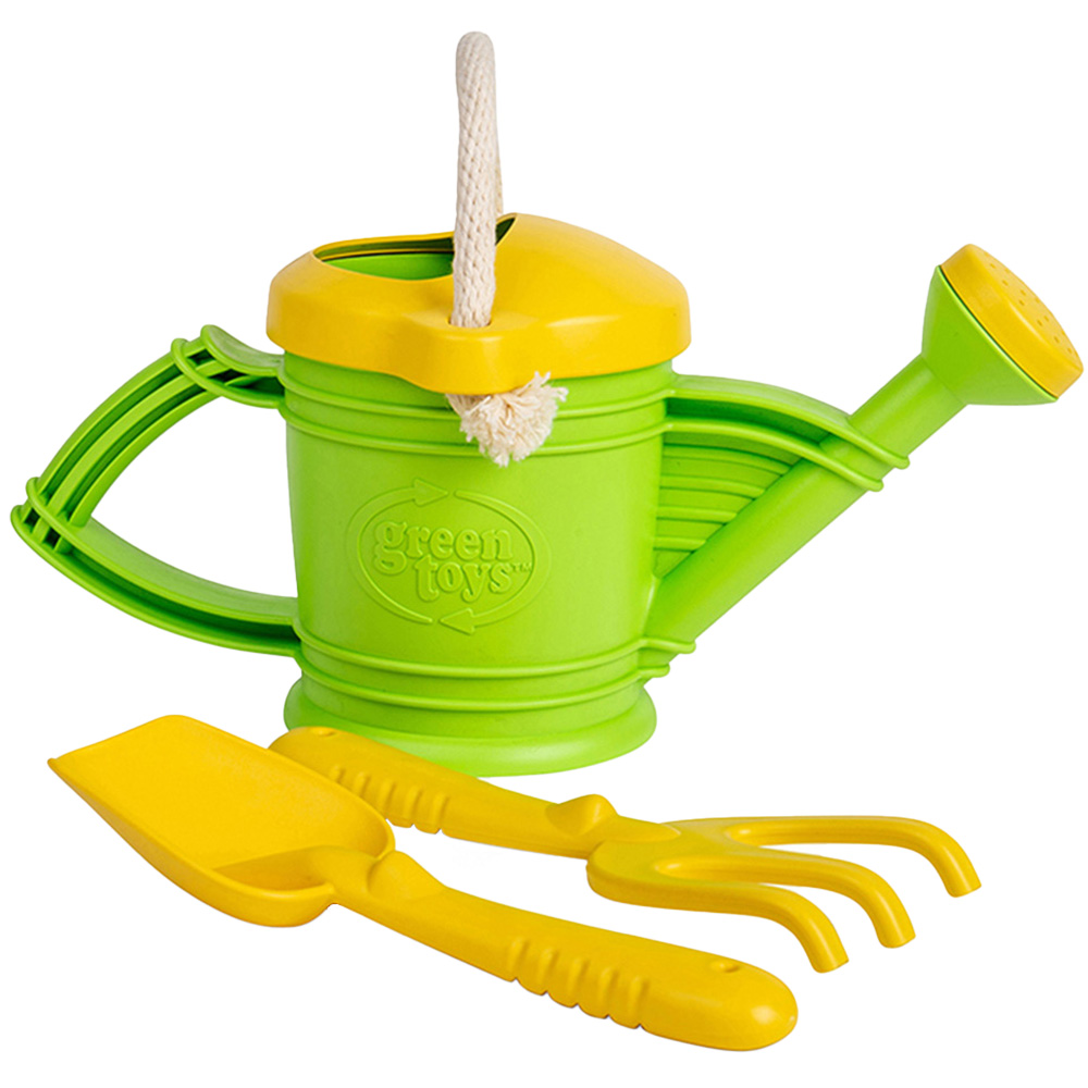 BigJigs Toys Green Toys Watering Can Set Image 1