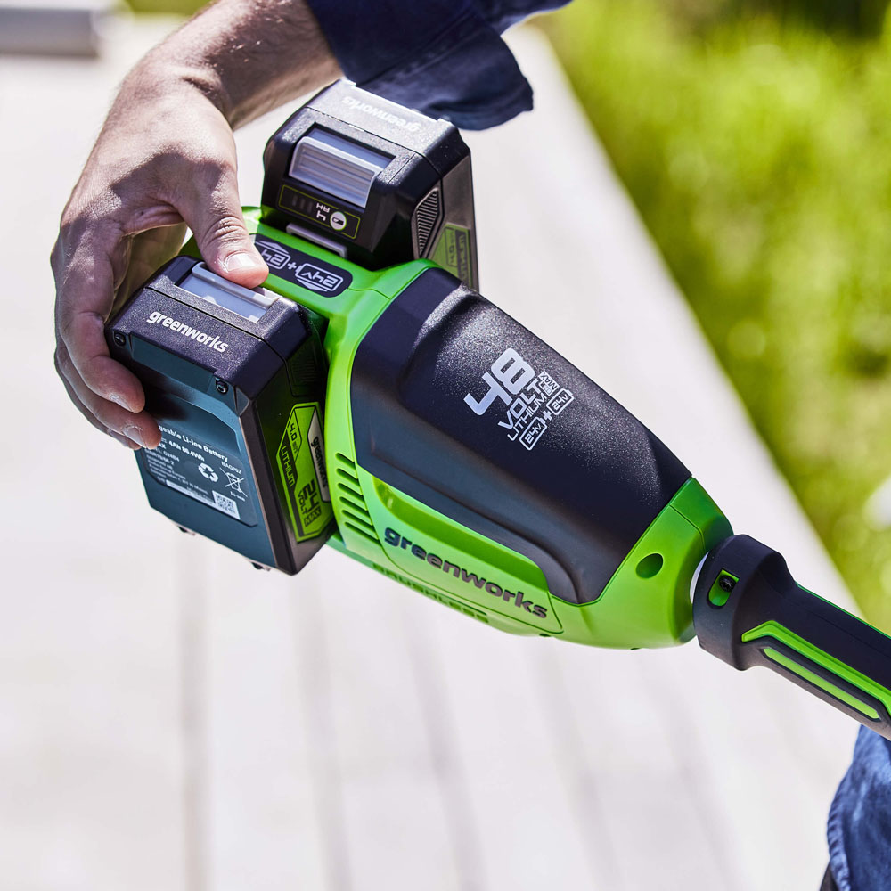 Greenworks 48V Cordless Split Shaft Line Trimmer Image 2