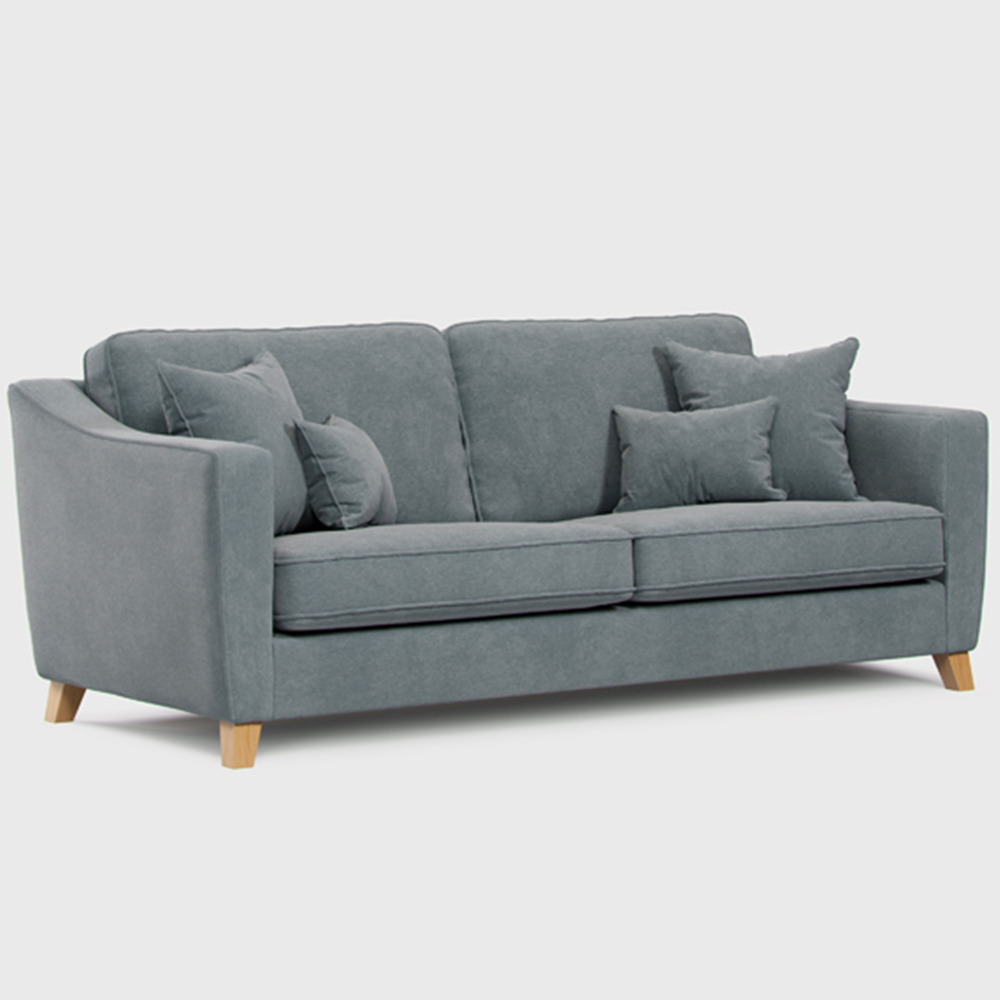 Marlon 2 Seater Large City Denim Sofa Image 2