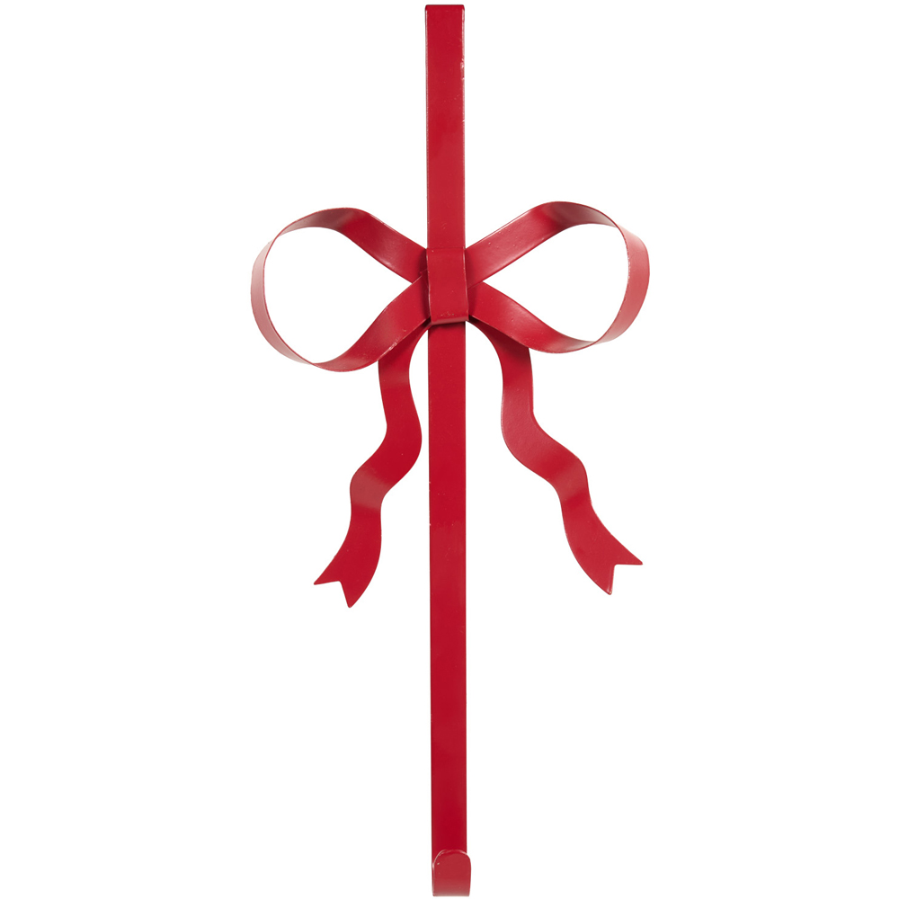 Rustic Bow Wreath Hanger Image 4