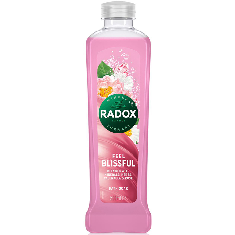 Radox 100% Nature Inspired Fragrances Feel Blissful Bath Soak 500ml 3 Pack Image 3