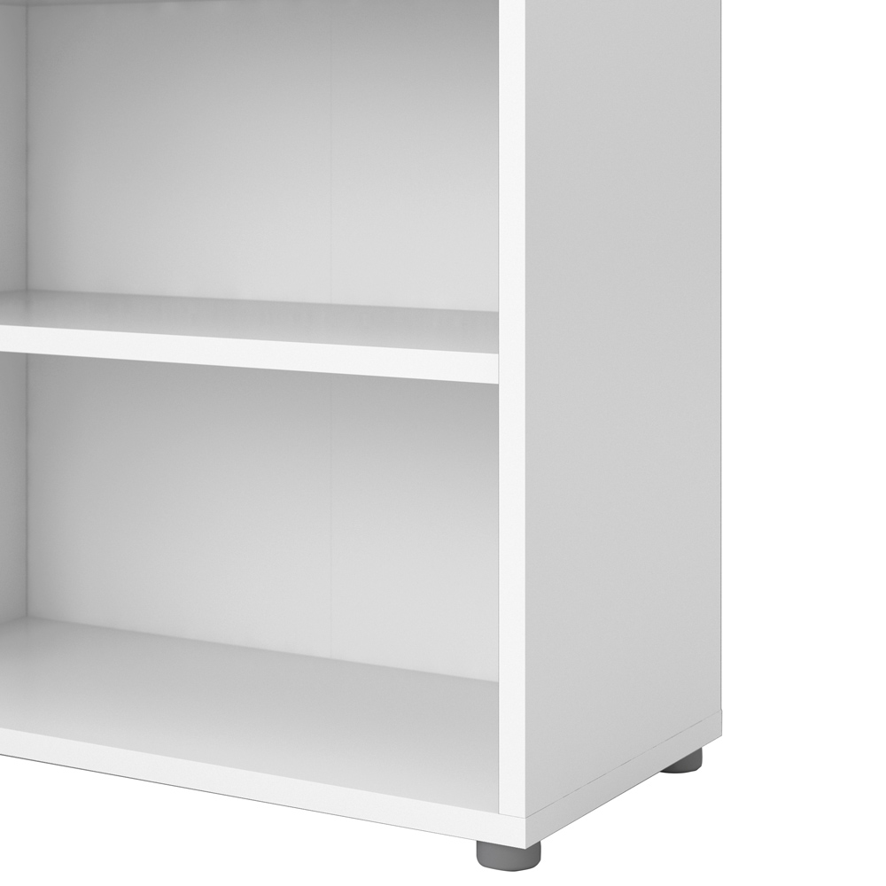 Florence 4 Shelf White Bookcase Image 6