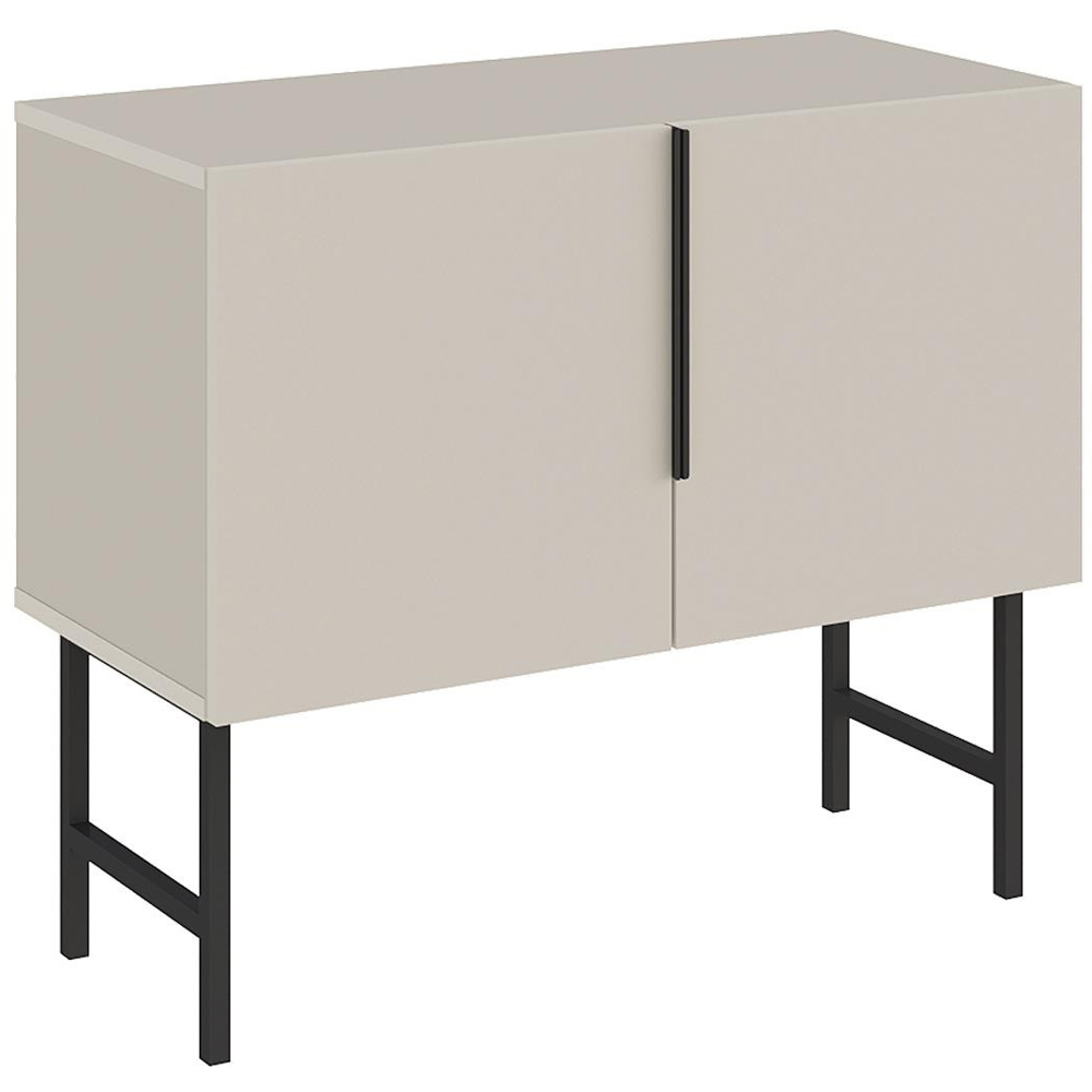 Decortie Tona 2 Door Sandstone Console Table Image 2