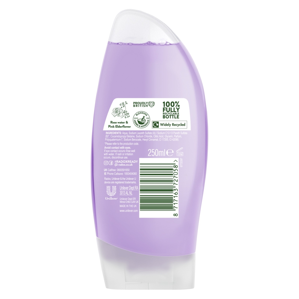 Radox Shower Gel Good Vibes 250ml Image 3