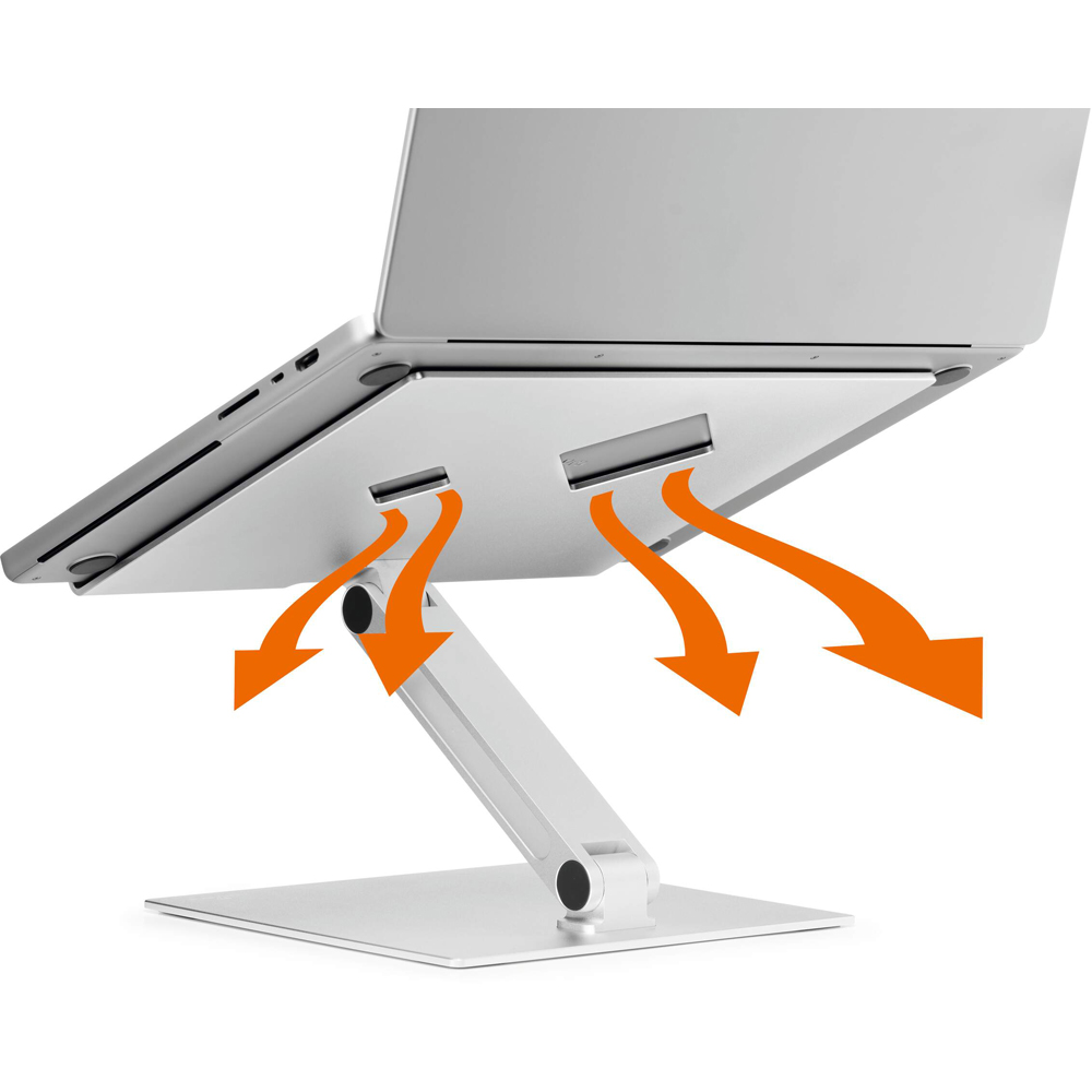 Durable Aluminium Contemporary Laptop Stand Rise Image 7