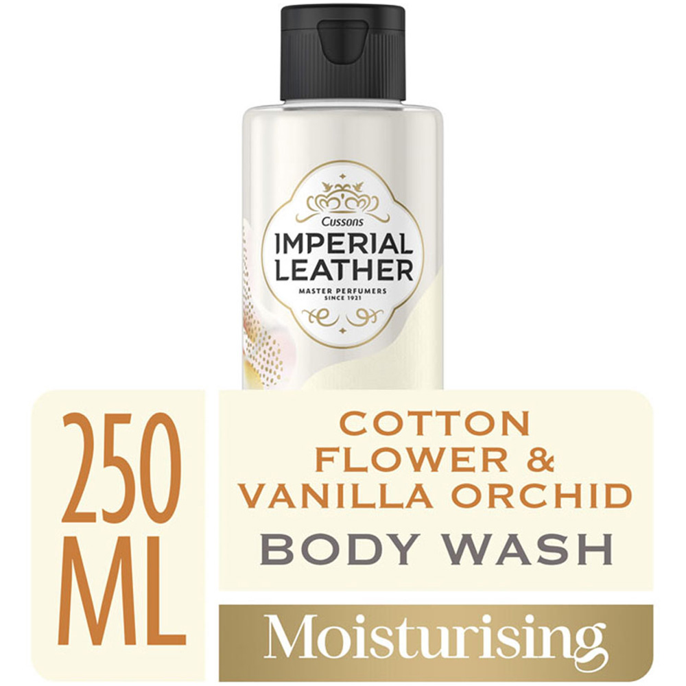 Imperial Leather Moisturising Jasmine and Vanilla Orchid Body Wash 250ml Image 2