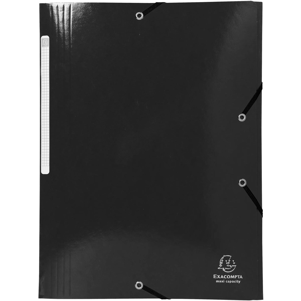 Exacompta Iderama A4 Assorted Colour Elasticated 3 Flap Folder 25 Pack Image 5