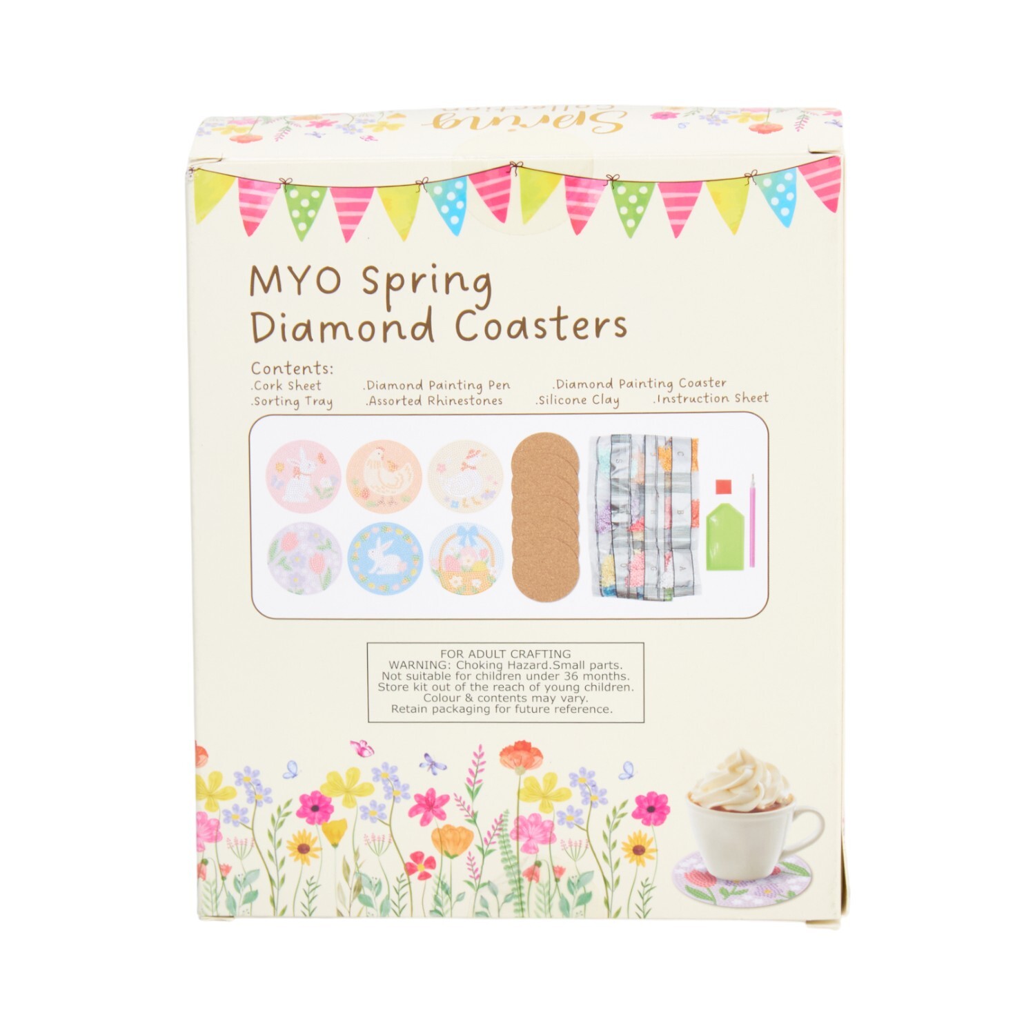 Easter Diamond Coaster Kit Image 2