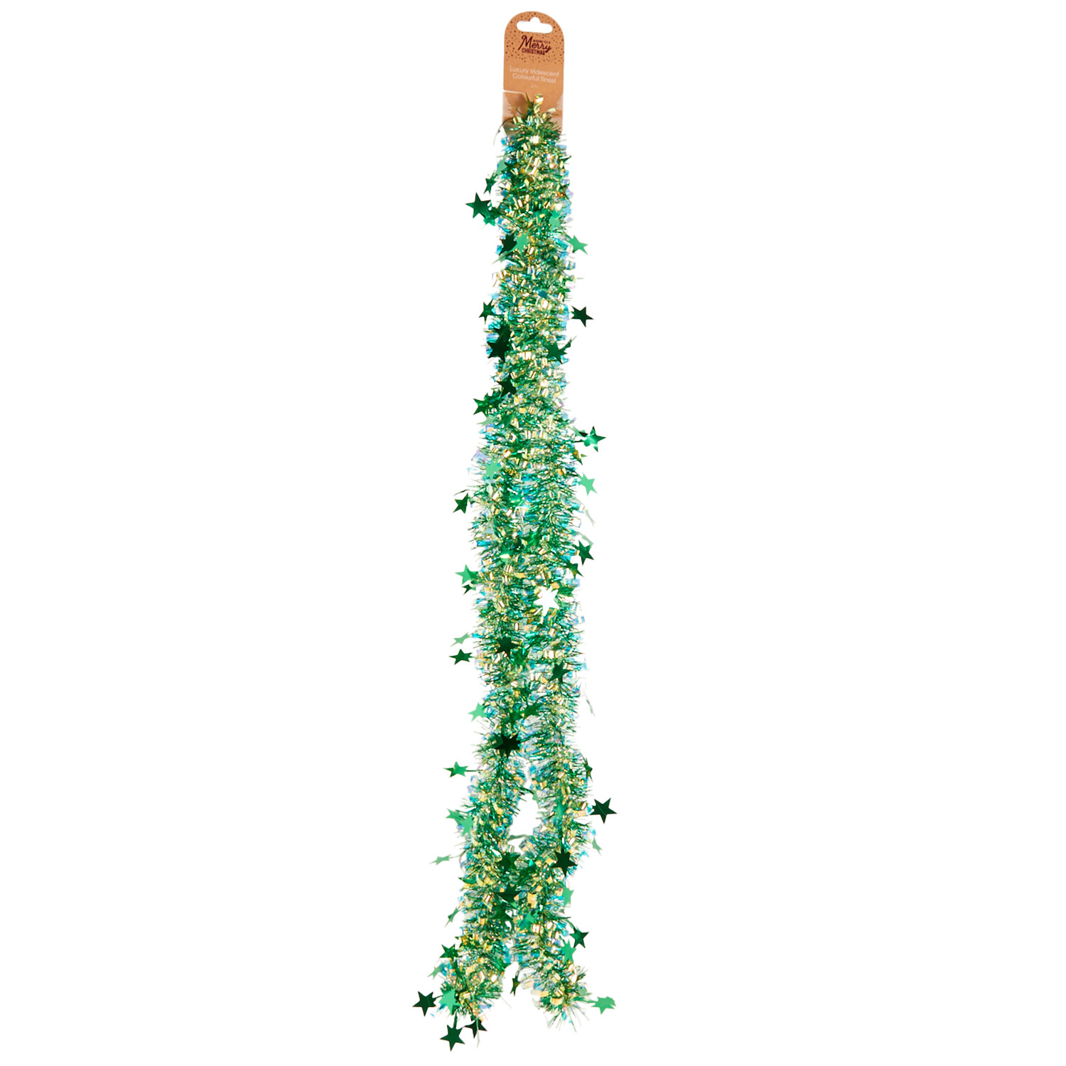 Luxury Iridescent Tinsel 200cm Image 3