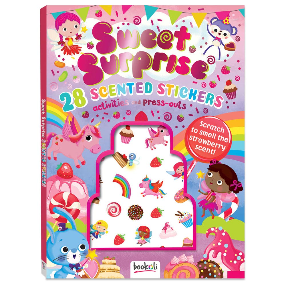Puffy Sticker Sweet Scented Activity Book Image 1