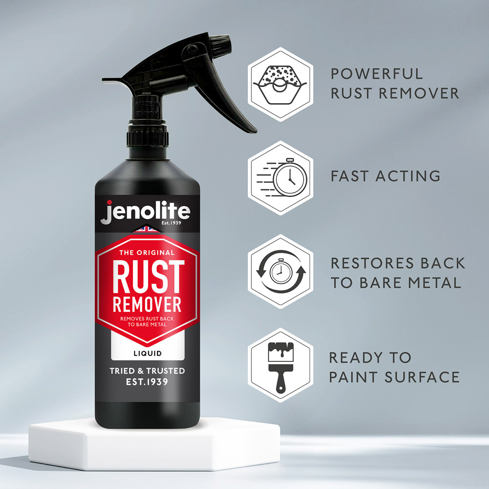 Jenolite Rust Remover Trigger Spray 500ml Image 2