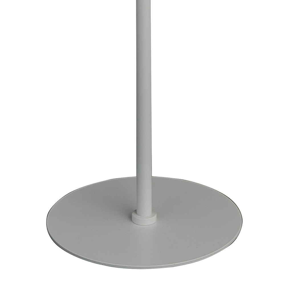 Wilko White Metal Stick Floor Lamp Image 4