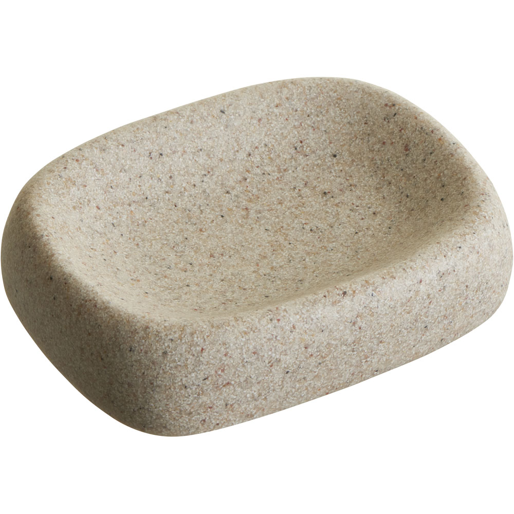 Wilko Sandstone Soap Dish Image 2