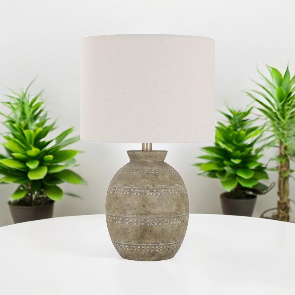 Acacia Home Ceramic Table Lamp 55cm Image 2