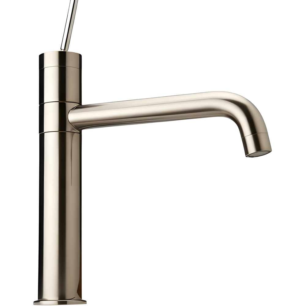 Piralla Joystick Brushed Nickel Single Lever Fountain Tap Image 1