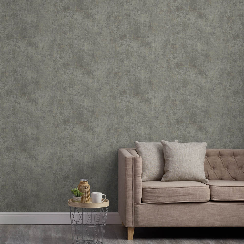 Grandeco Anethe Textile Charcoal Textured Wallpaper By Paul Moneypenny Image 4