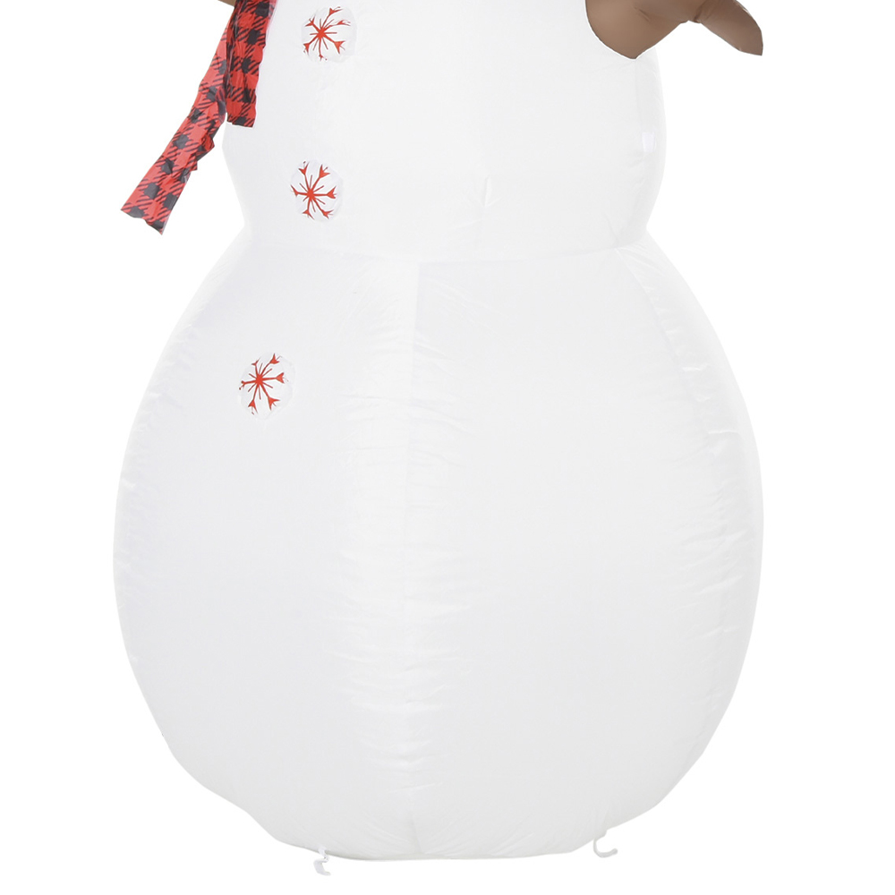 Everglow LED Inflatable Christmas Snowman with Hat Decoration 5.9ft Image 4