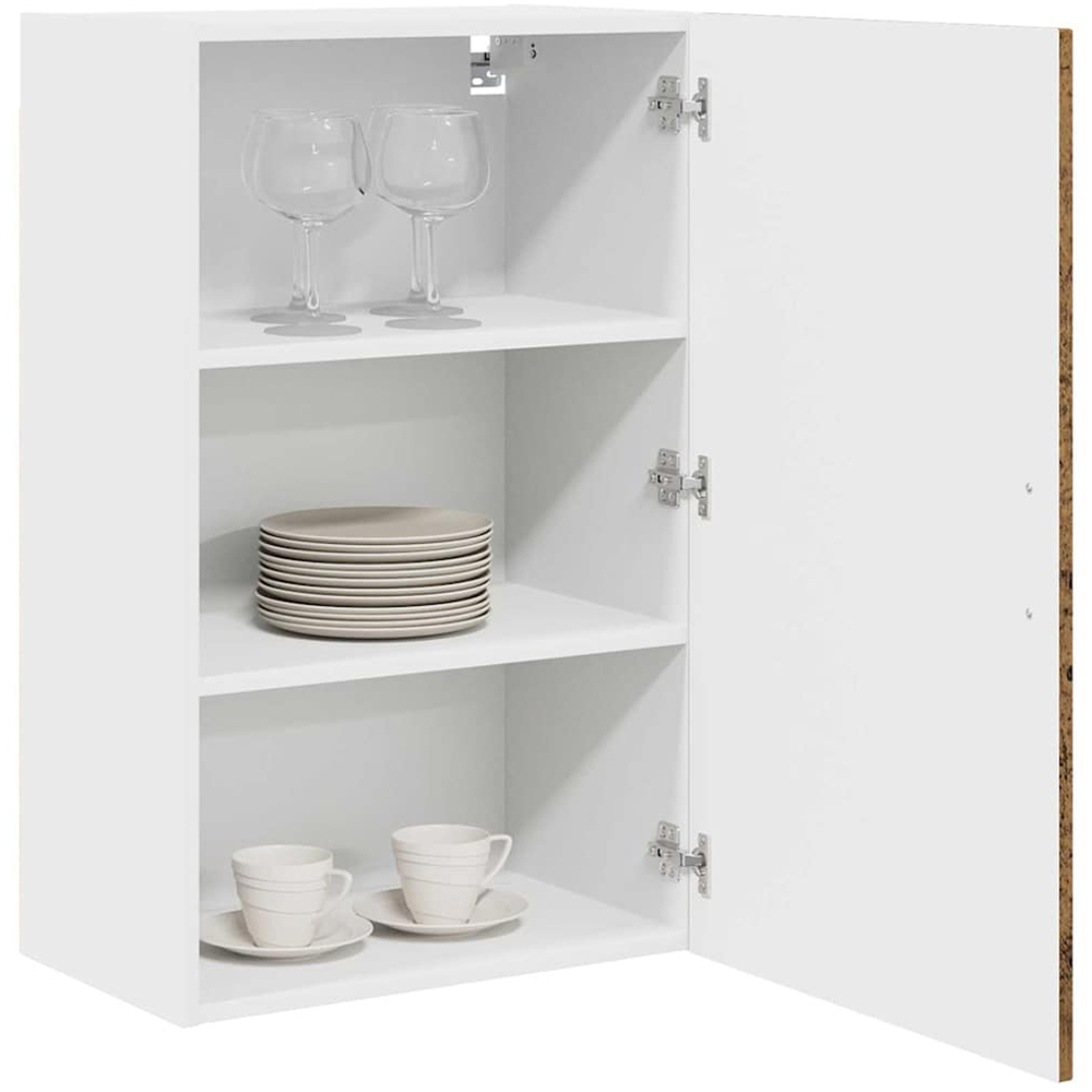 vidaXL Kalmar Single Door Old Wood Wall Kitchen Cabinet Image 3