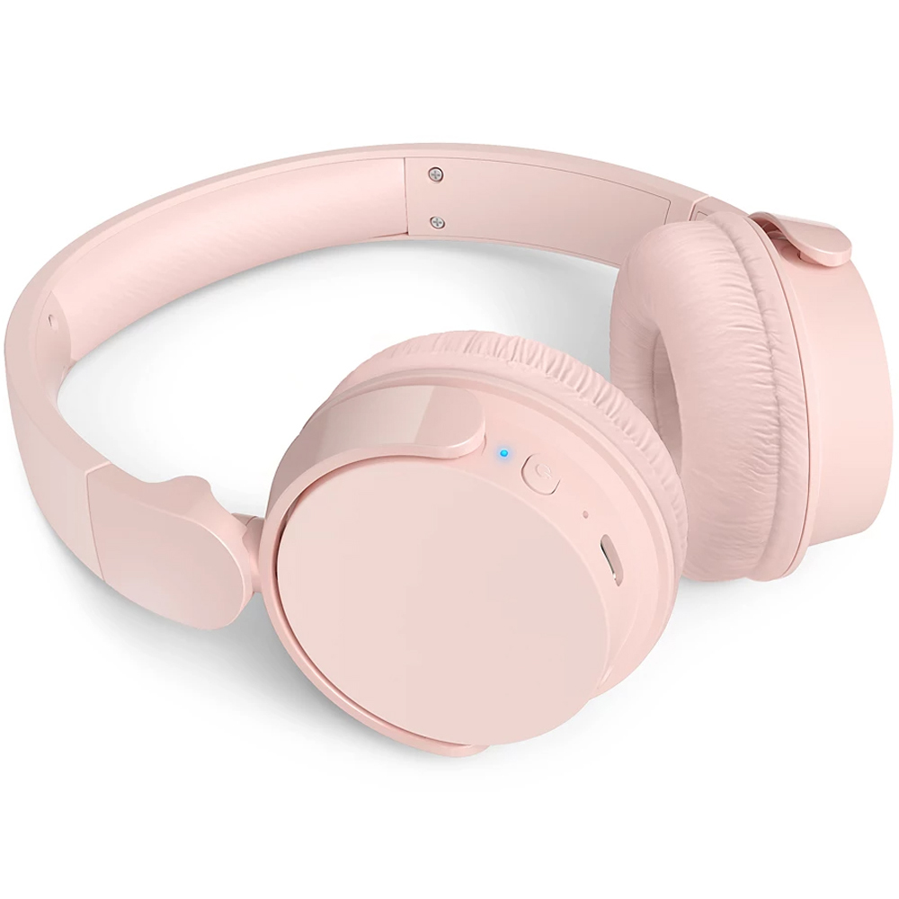 Philips 4000 Series TAH4209 Pink On-Ear Wireless BT Headphones Image 3