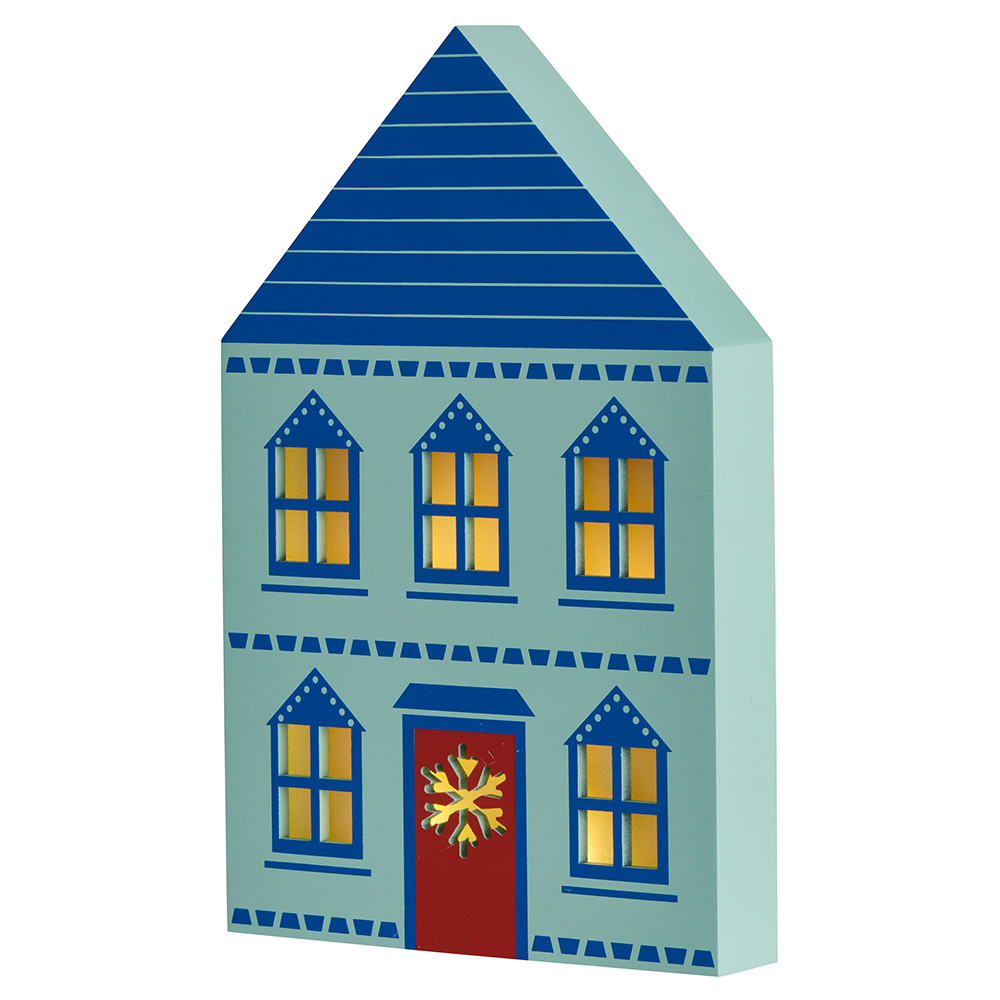 Wilko Joy Battery Operated Wooden House Image 2