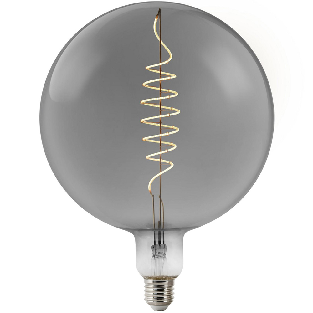 Nordlux Smart E27 G200 100 Lumens 1800K Dimmable Smoked Giant Globe Light Image 1