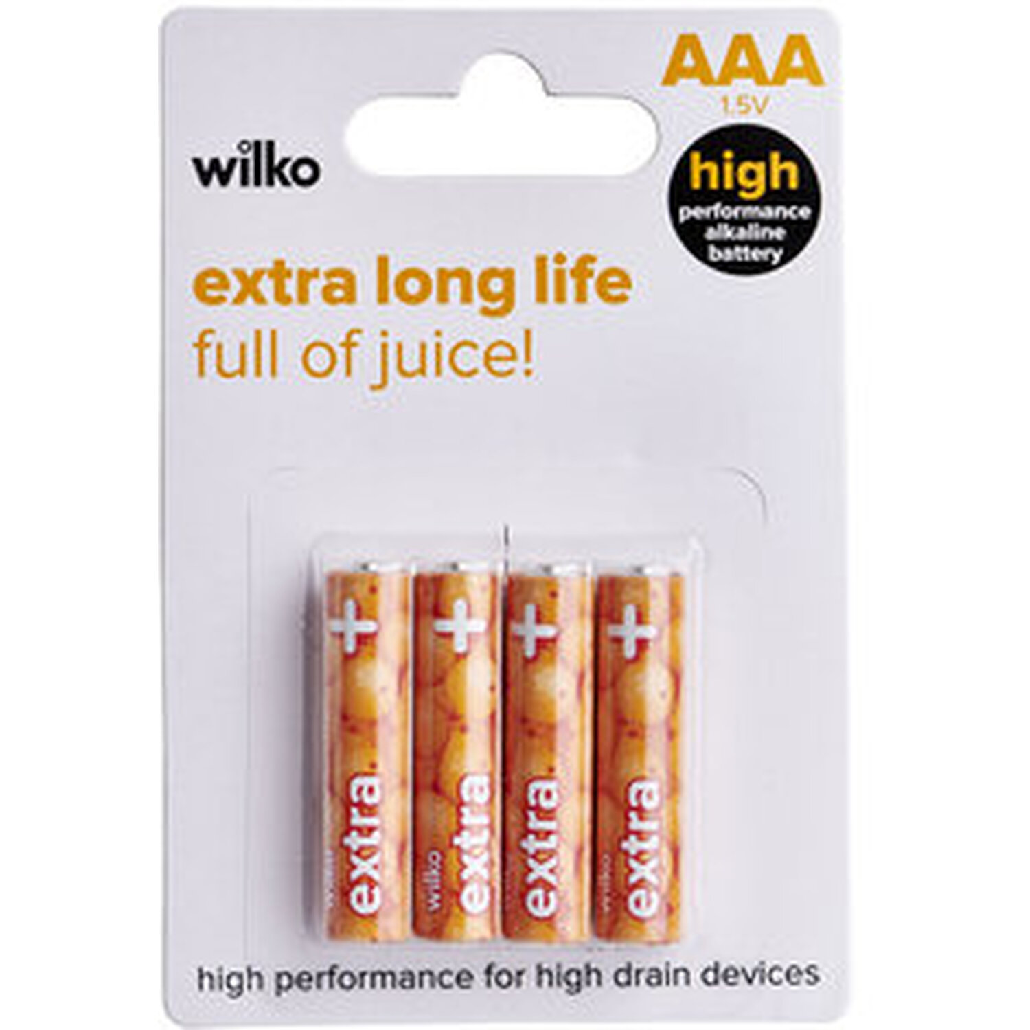 Alkaline Battery  - AAA / 4 Image