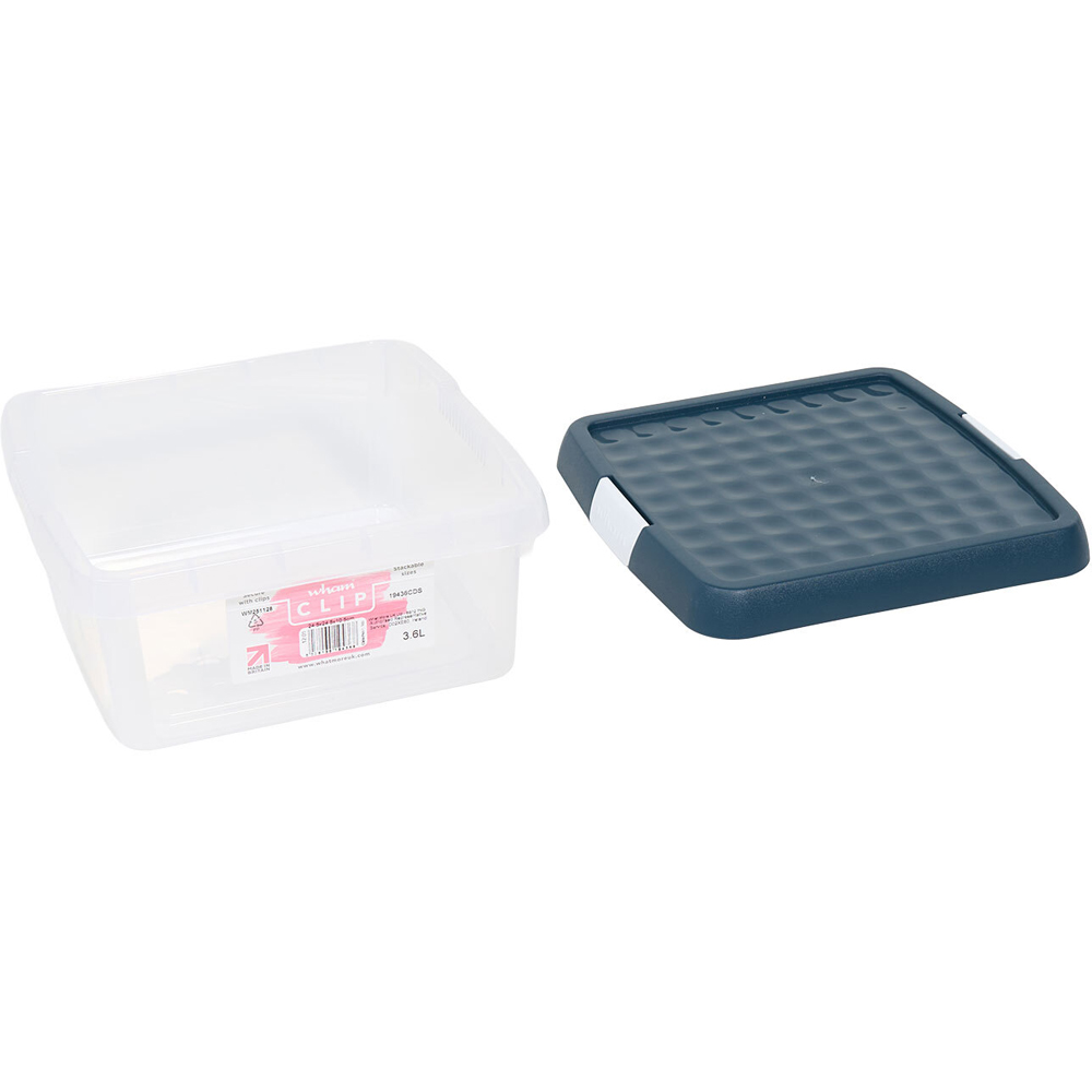 Wham Clip Storage Box Navy 3.6l Image 4