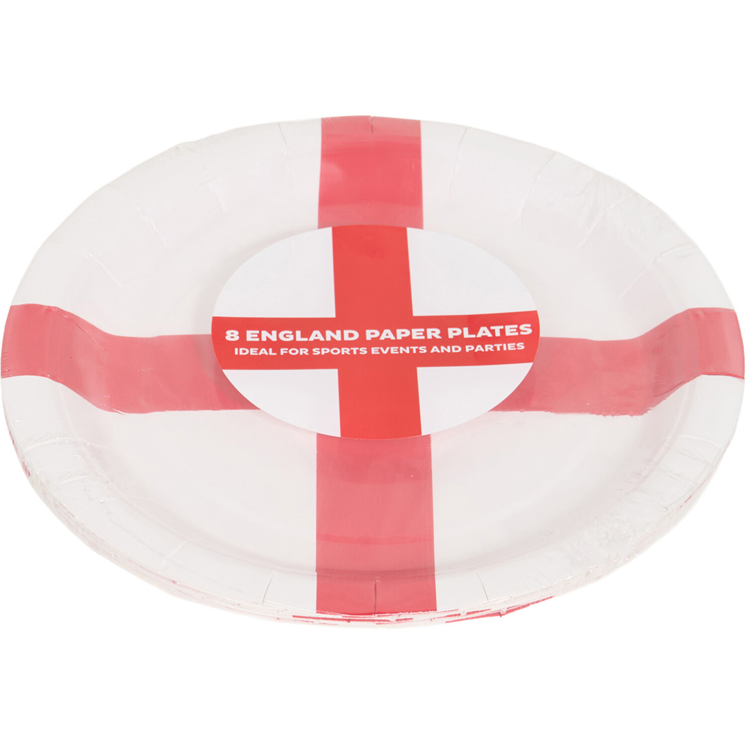 Pack of 8 World Cup 2026 England Plates Image 2