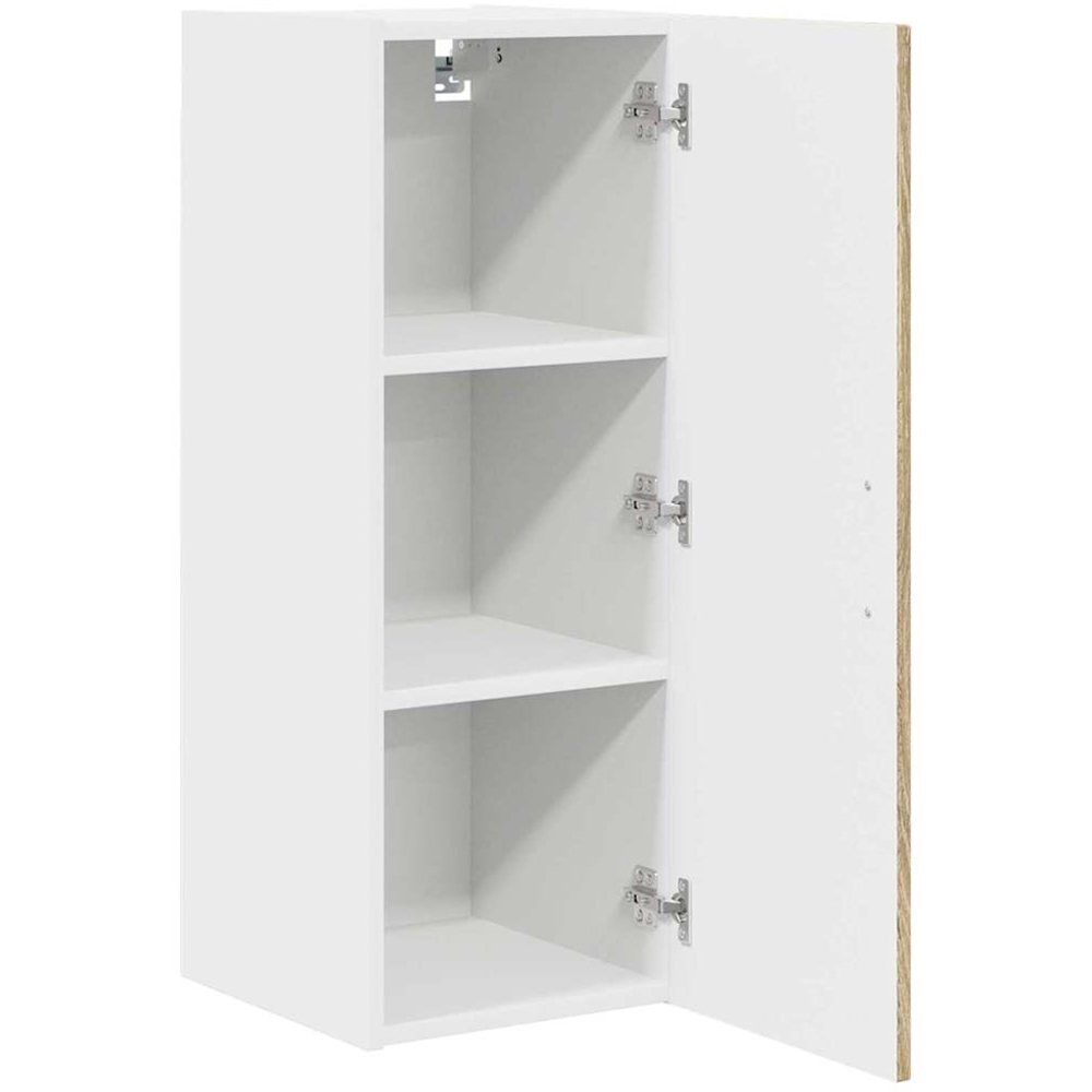 vidaXL Kalmar Single Door Sonoma Oak Wall Kitchen Cabinet 2 Pack Image 4