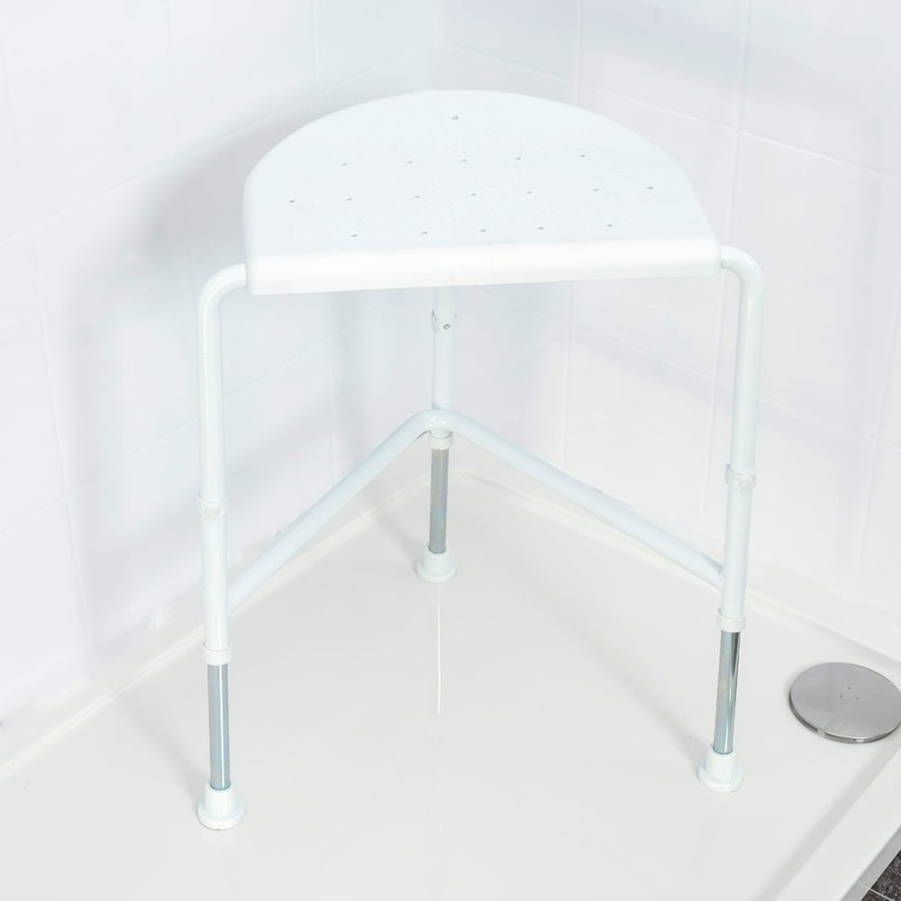 NRS Healthcare Nuvo Corner Shower Stool Image 2