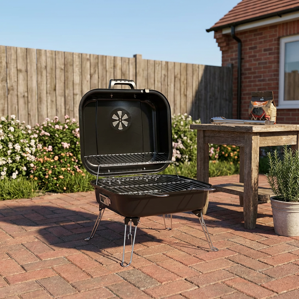 Guardia Black Charcoal BBQ Image 6