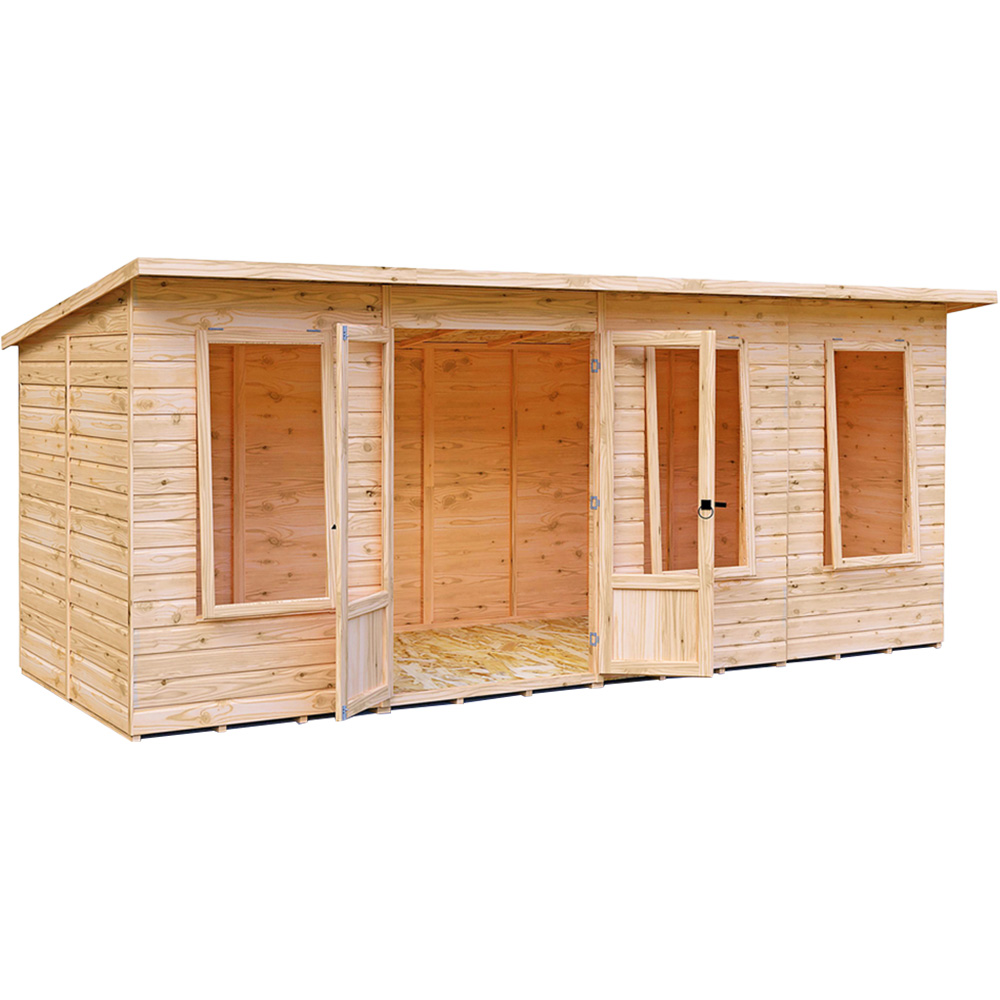 Shire GB Peony 16 x 6ft Summerhouse Image 1