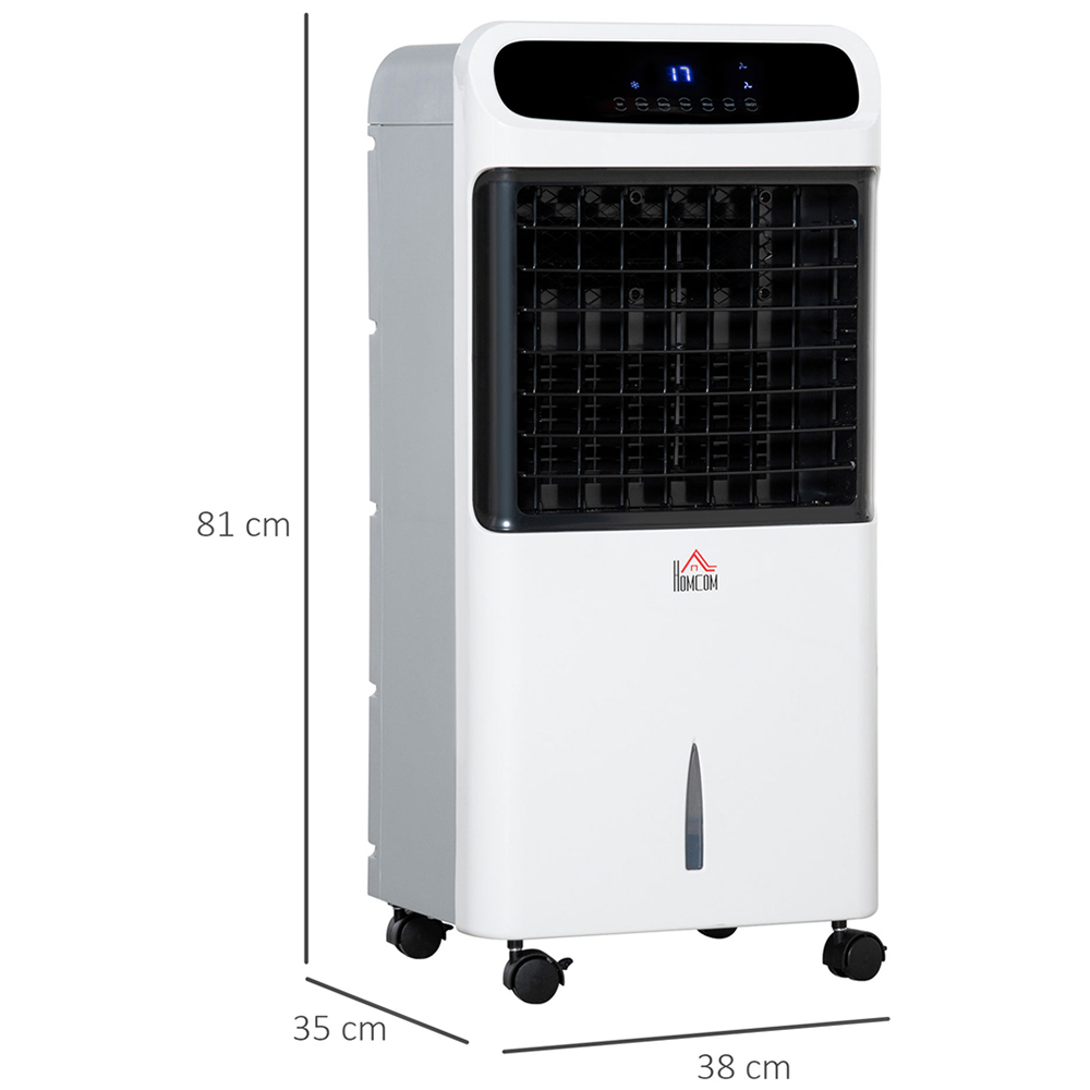 HOMCOM White Evaporative Cooler 32 inch Image 5