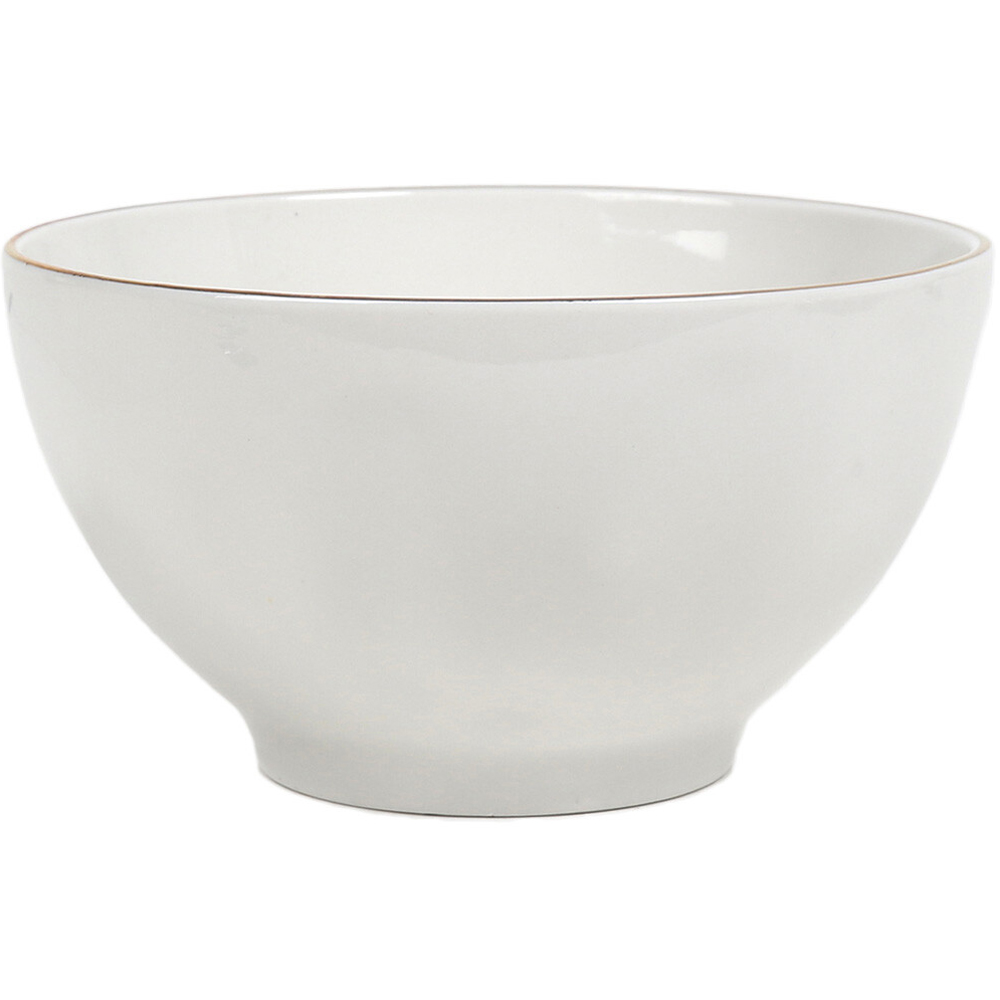 6 inch White Porcelain Bowl Image