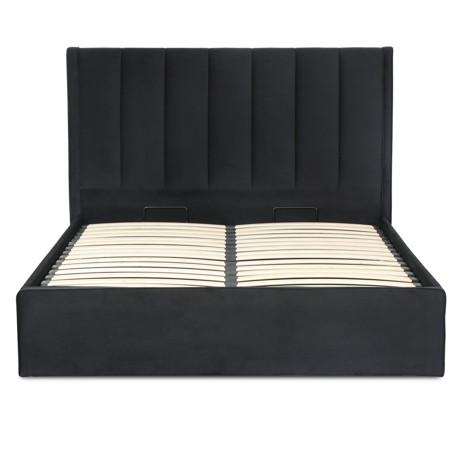 Willow Ottoman Black - Black / King Image 4