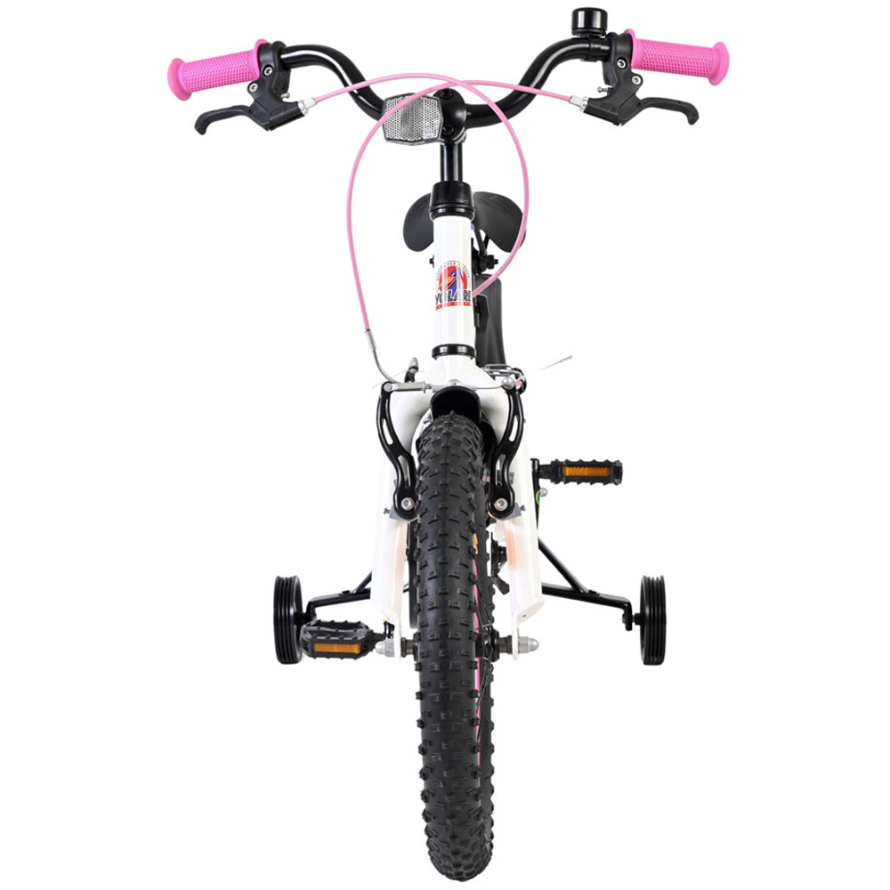 Volare Lily Kids 16 inch Multicolour Bike with Stabilisers Image 3