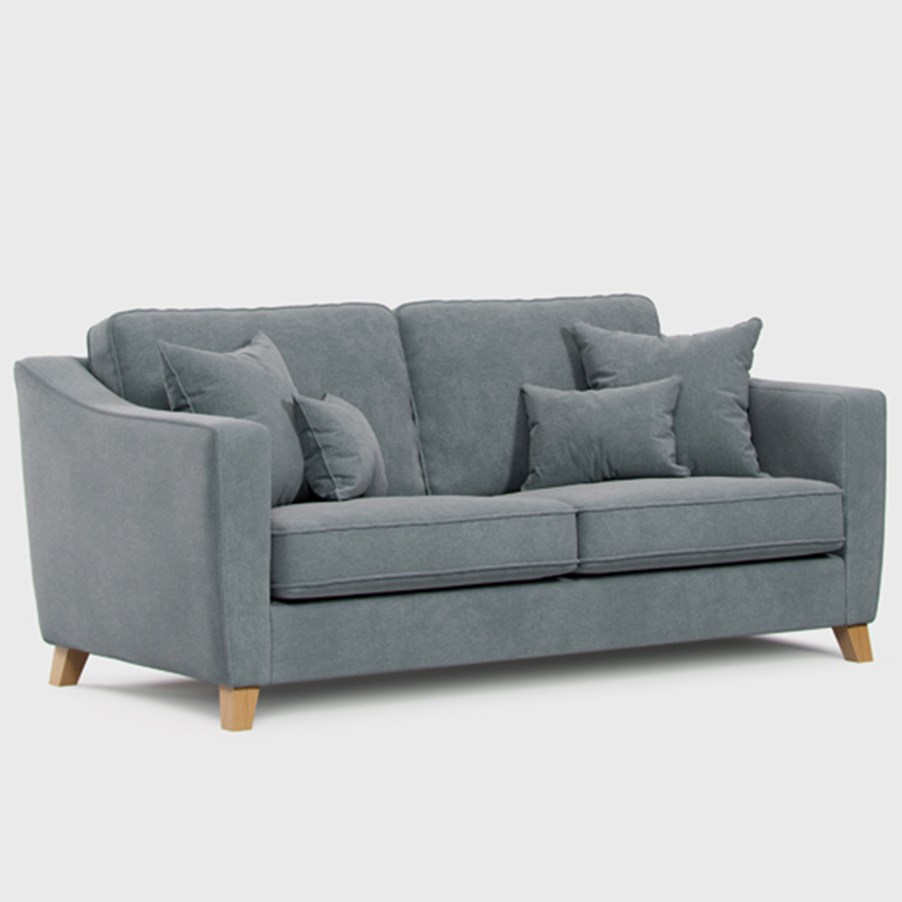 Marlon 2 Seater Medium City Denim Sofa Image 2