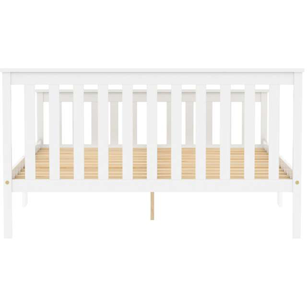 Oxford Small Double White Bed Image 5