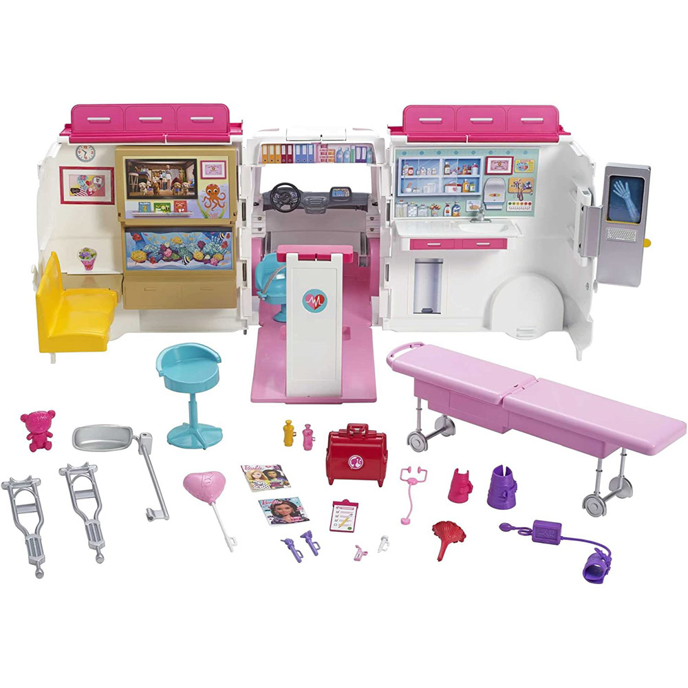 Barbie Care Clinic Playset Image 1