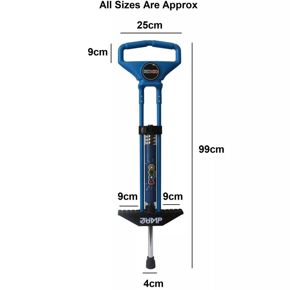 Rexco Blue Kids Pogo Stick Image 4