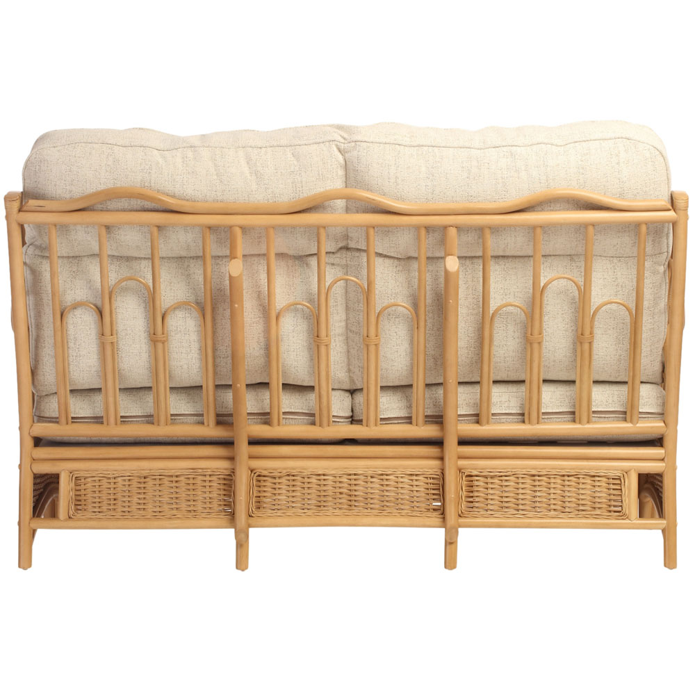 Desser Furniture Vale 3 Seater Light Oak Athena Plain Suite Image 6