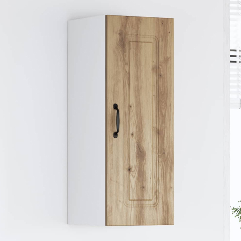 vidaXL Kalmar Single Door Artisan Oak Wall Kitchen Cabinet Image 1