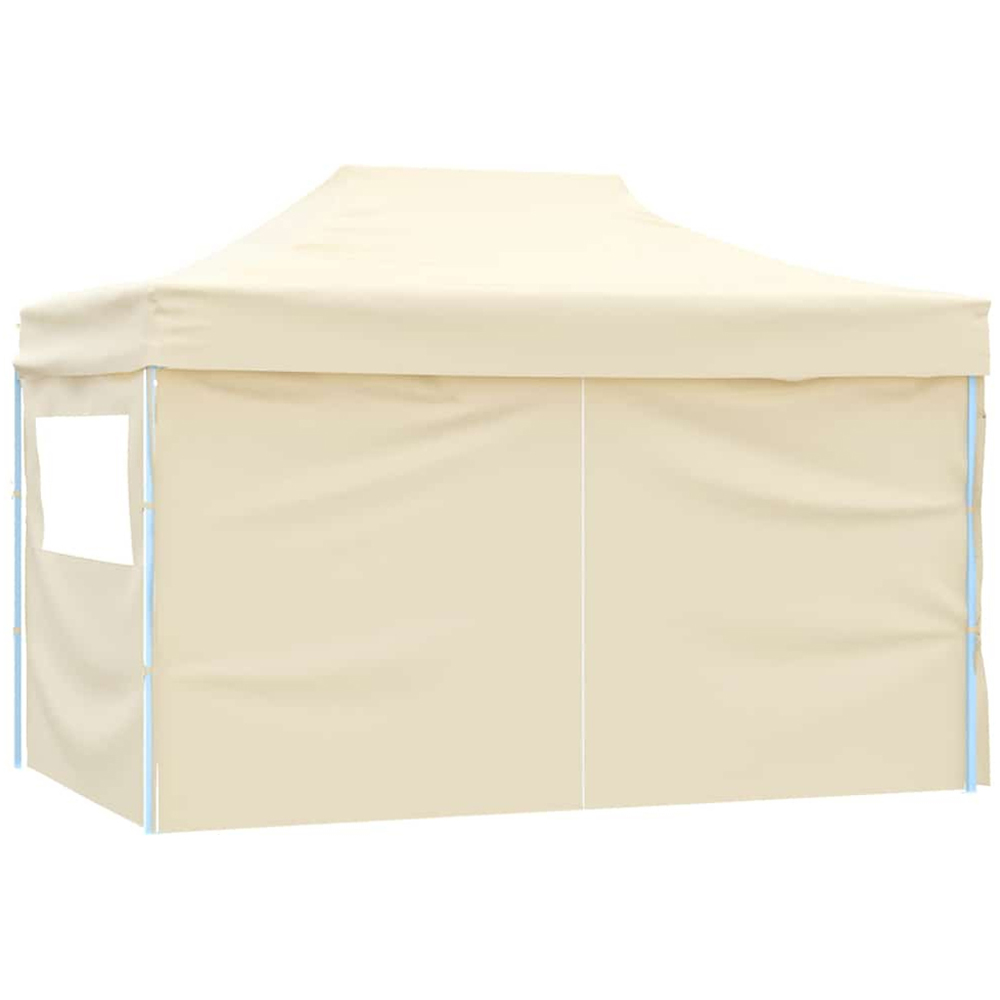vidaXL 3 x 4.5m Cream White Garden Marquee with Sidewalls Image 5
