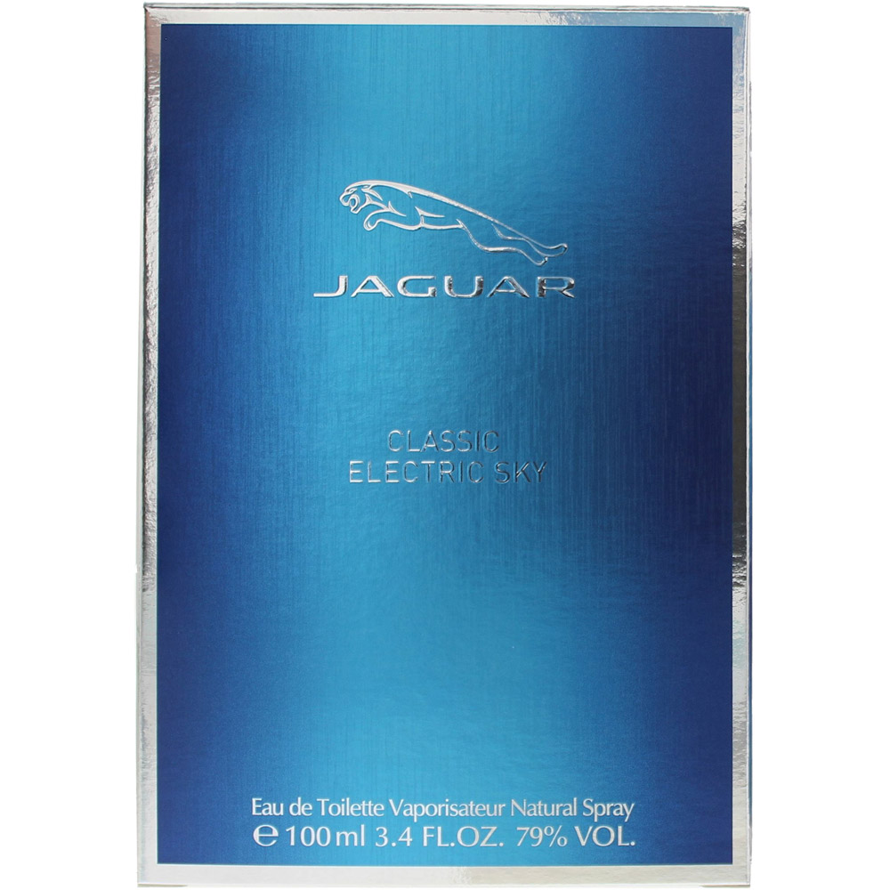 Jaguar Classic Electric Sky Eau De Toilette 100ml Image 3