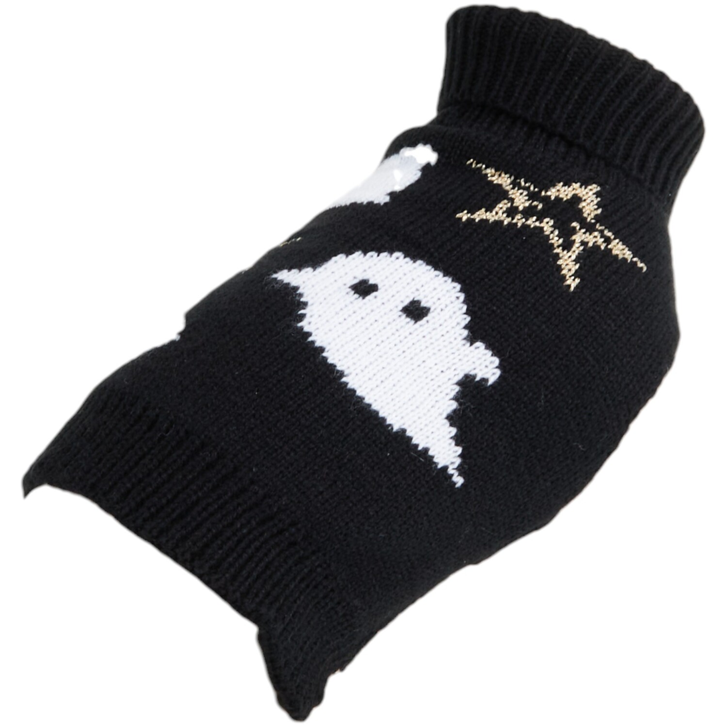 Ghost Dog Jumper Black and White Large Image 3