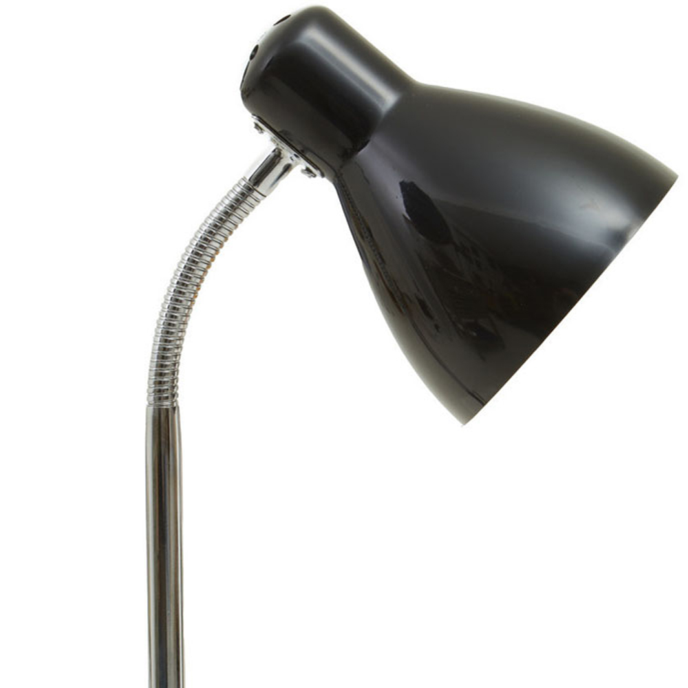 Premier Housewares Finley Black Desk Lamp Image 4