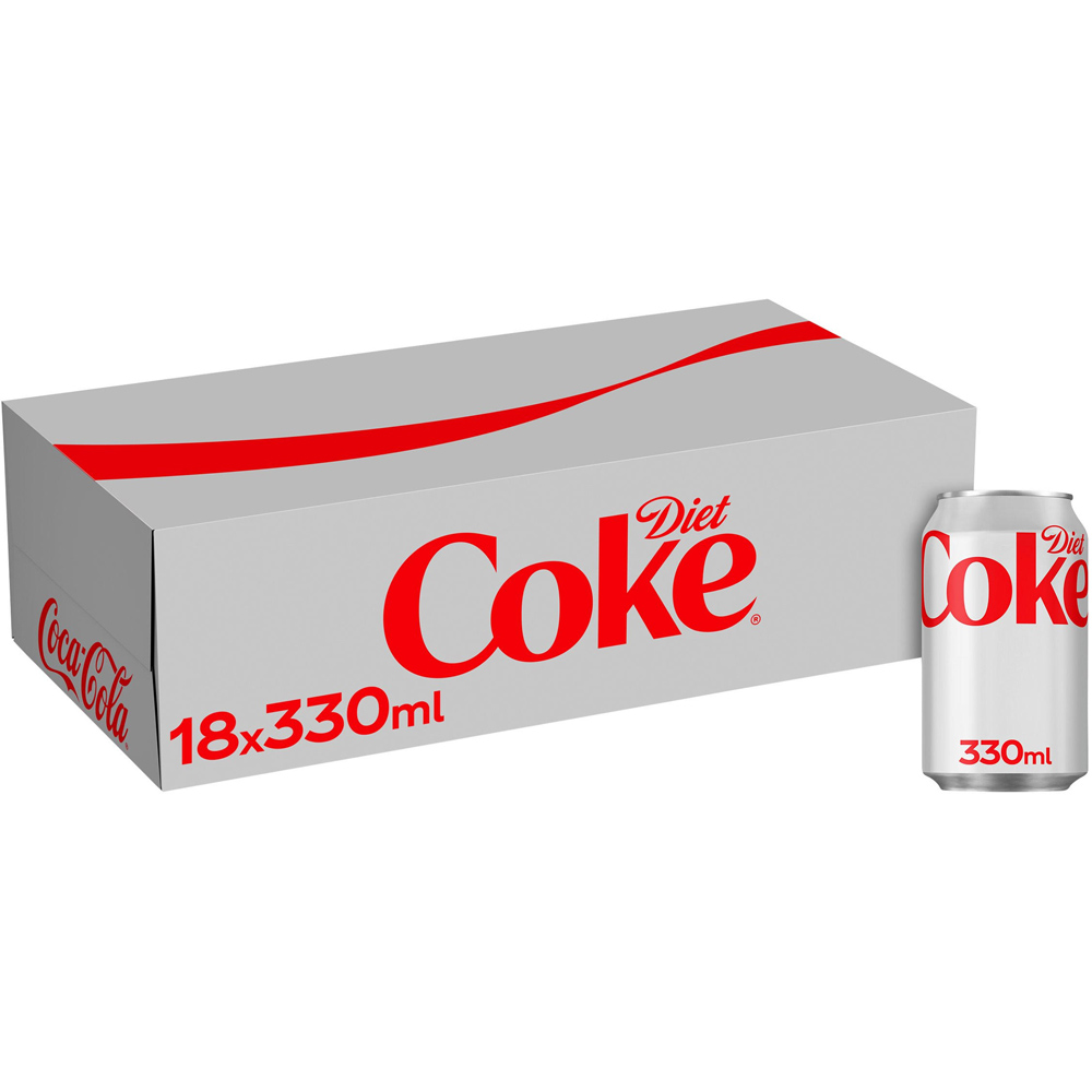 Diet Coke 18 x 330ml Image