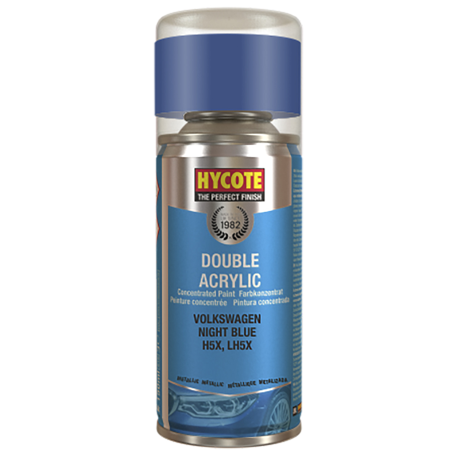 Hycote Volkswagon Double Acrylic Pain - Purw White Image 3